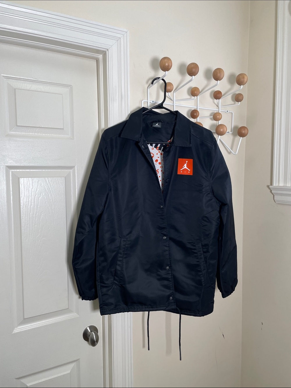 Jordan Like Mike Jumpman Gatorade Button Down Jacket Orange Black - S